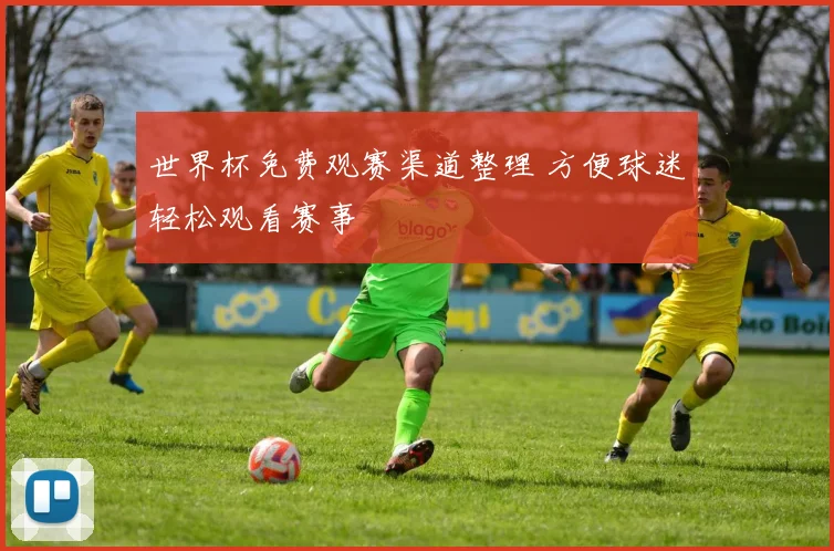 世界杯免费观赛渠道整理 方便球迷轻松观看赛事